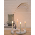 White Cement Advent Candle Holder For Christmas